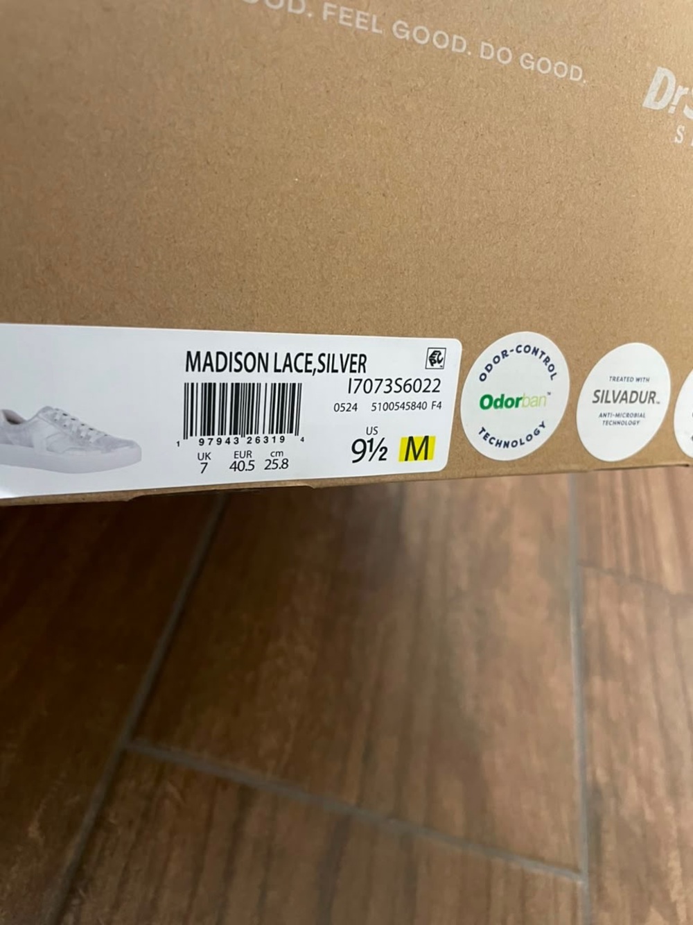 Dr. Scholl's Madison Lace Sneakers in Silver and White - Picture 9 of 11